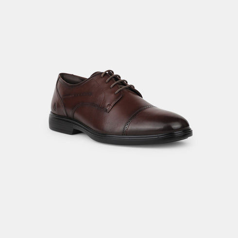 Hush Puppies Brown Formal Lace-Up Shoes For Men (Style 8244900)