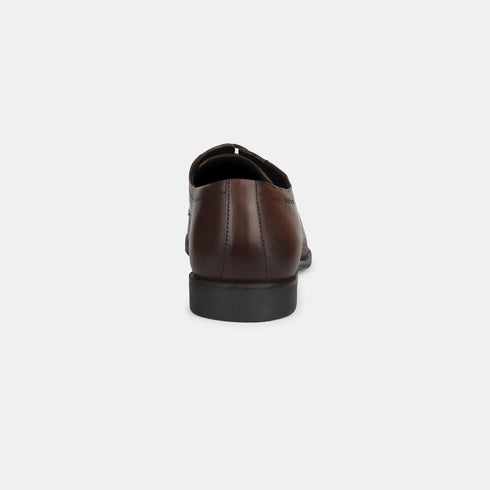 Hush Puppies Brown Derby Formal Shoes For Men (Style 8244990)