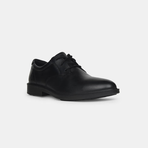Hush Puppies Black Derby Formal Shoes For Men (Style 8246003)