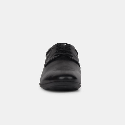 Hush Puppies Black Derby Formal Shoes For Men (Style 8246022)