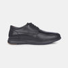 Hush Puppies Black Derby Formal Shoes For Men (Style 8246031)