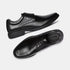 Bata Black Leather Formal Derby-Style Shoes For Men (Style 8246075)