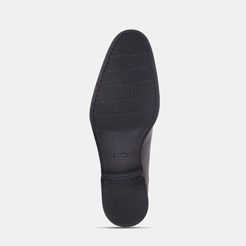 Hush Puppies Black Derby Formal Shoes For Men (Style 8246120)