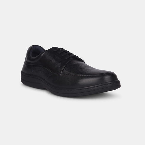 Hush Puppies Black Lace Up Casual Shoes For Men (Style 8246143)