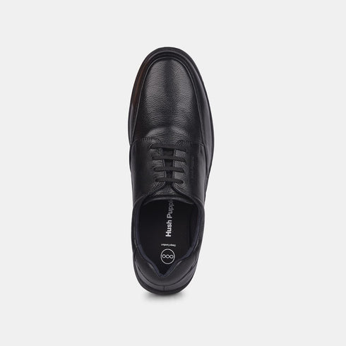Hush Puppies Black Lace Up Casual Shoes For Men (Style 8246143)