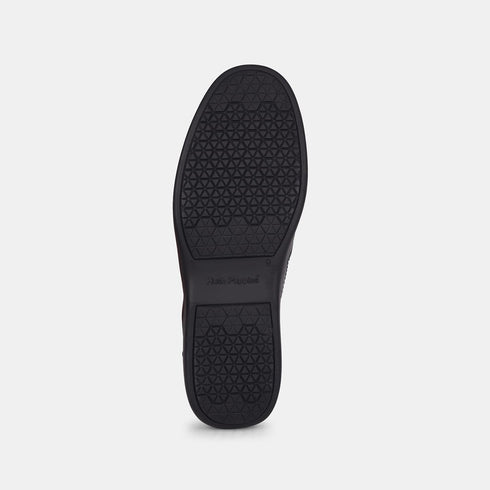 Hush Puppies Black Lace Up Casual Shoes For Men (Style 8246143)
