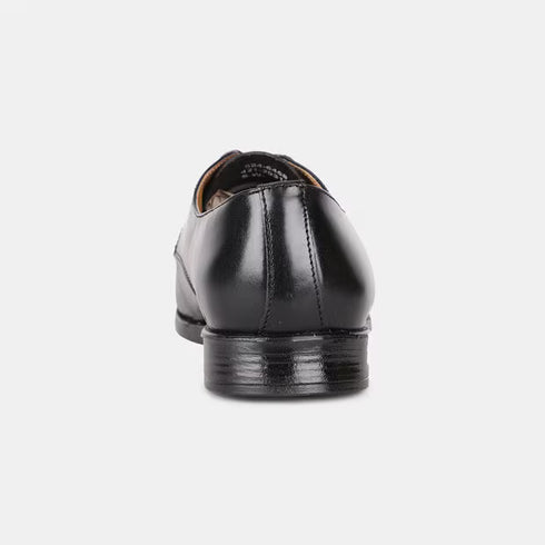 Bata Black Leather Formal Derby-Style Shoes For Men (Style 8246458)
