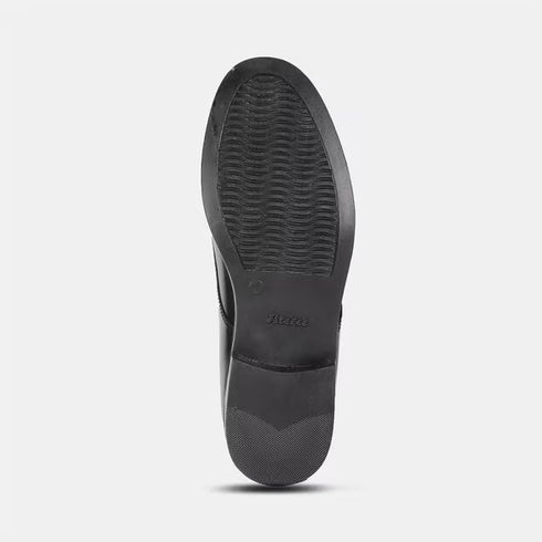 Bata Black Leather Formal Derby-Style Shoes For Men (Style 8246458)