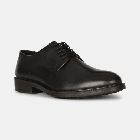 Hush Puppies Black Derby Formal Shoes For Men (Style 8246554)