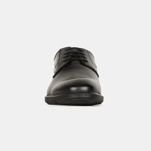 Hush Puppies Black Derby Formal Shoes For Men (Style 8246768)