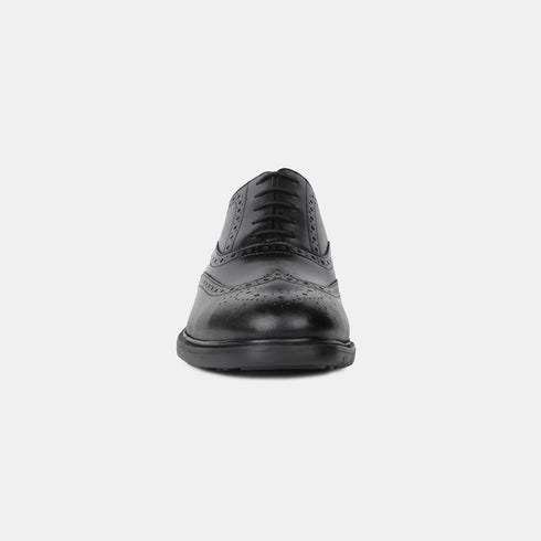 Hush Puppies Black Oxford Formal Shoes For Men (Style 8246995)
