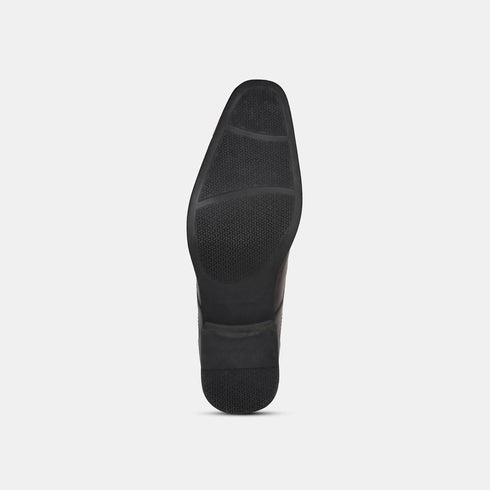 Hush Puppies Dark Brown Derby Formal Shoes For Men (Style 8254007)