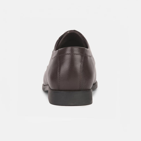 Hush Puppies Brown Derby Formal Shoes For Men (Style 8254049)