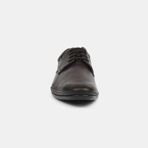Bata Dark Brown Formal Lace-Up Shoes For Men (Style 8254260)
