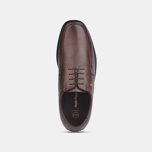 Hush Puppies Brown Formal Lace-Up Shoes For Men (Style 8254439)
