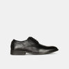 Bata Black Formal Derby Shoes With Lace-Up Closure For Men (Style 8256109)