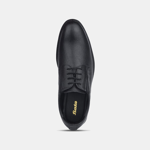 Bata Black Formal Lace-Up Shoes For Men (Style 8256209)
