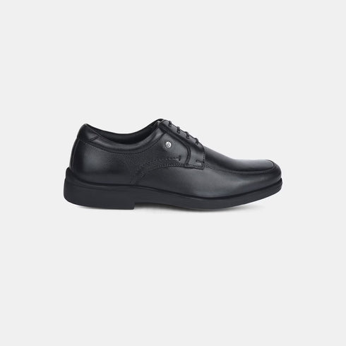 Hush Puppies Black Formal Lace-Up Shoes For Men (Style 8256439)