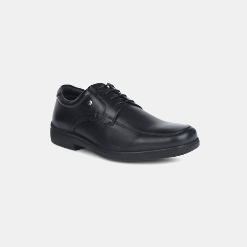 Hush Puppies Black Formal Lace-Up Shoes For Men (Style 8256439)