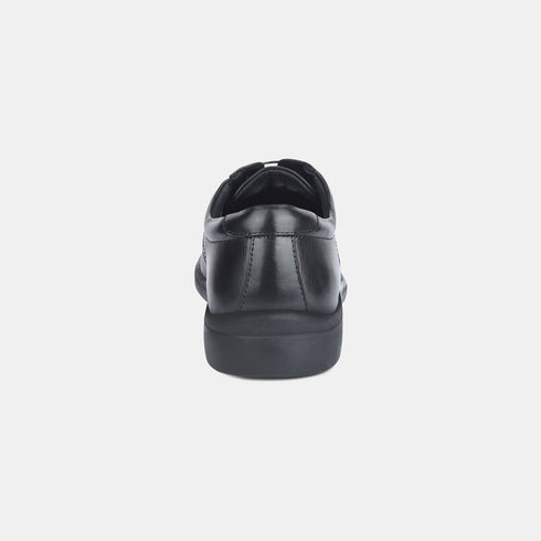 Hush Puppies Black Formal Lace-Up Shoes For Men (Style 8256439)