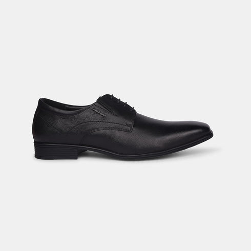 Hush Puppies Black Derby Formal Shoes For Men (Style 8256632)