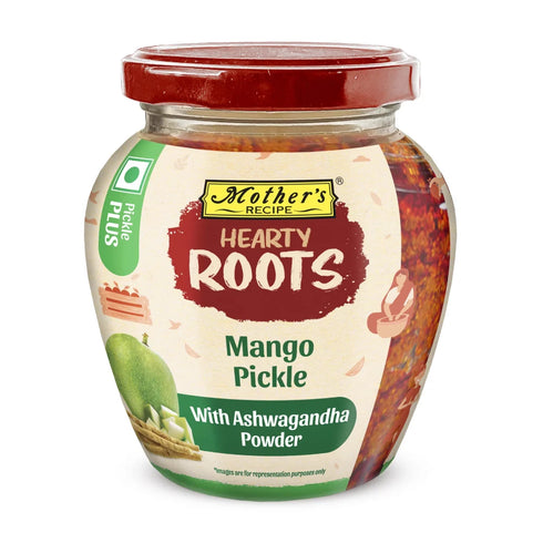 Mothers Recipe Hearty Roots Mango Pickle with Ashwagandha