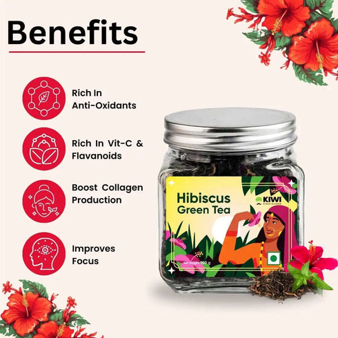 Kiwi Hibiscus Green Tea