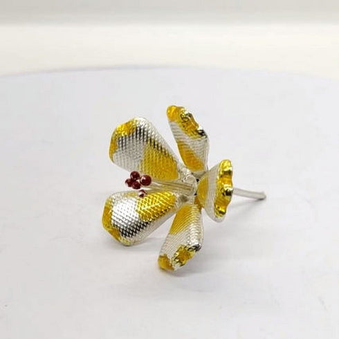Pure Silver Flowers for Pooja, Return Gifts 4g