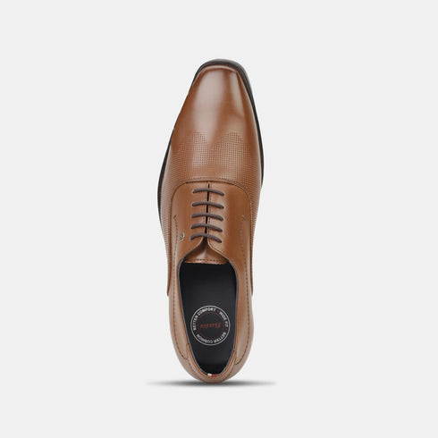 Bata Tan Formal Shoes For Men (Style 8313289)