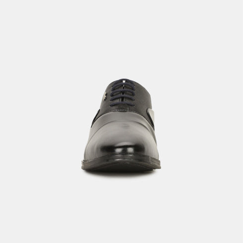 Bata Black Formal Oxford-Style Shoes For Men (Style 8316079)