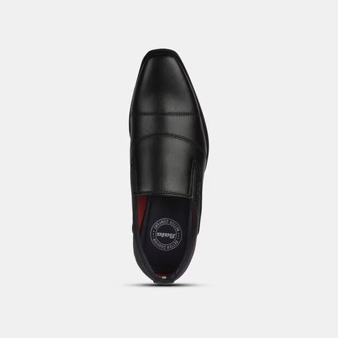 Bata Black Formal Lace-Up Shoes For Men