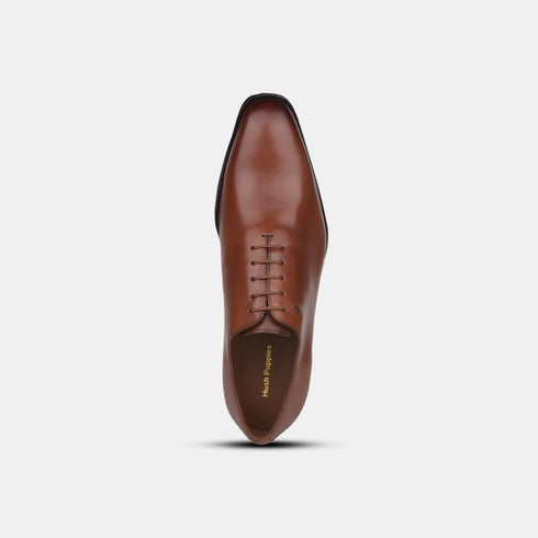 Hush Puppies Tan Derby Formal Shoes For Men (Style 8343102)