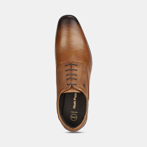 Hush Puppies Tan Oxford Formal Shoes For Men (Style 8343234)