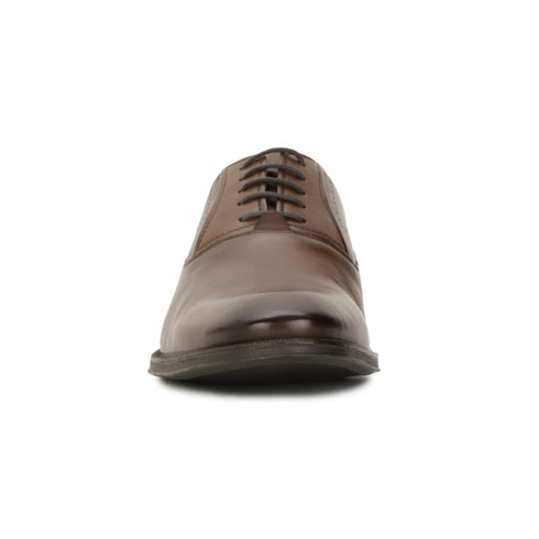 Bata Red Label Dark Brown Formal Shoes For Men (Style 8344055)