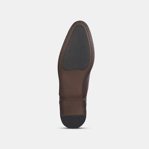 Hush Puppies Brown Oxford Formal Shoes For Men (Style 8344071)