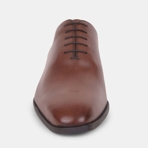 Hush Puppies Brown Derby Formal Shoes For Men (Style 8344102)