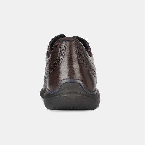 Hush Puppies Brown Oxford Formal Shoes For Men (Style 8344107)