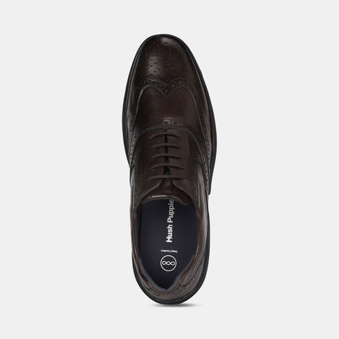 Hush Puppies Brown Oxford Formal Shoes For Men (Style 8344107)