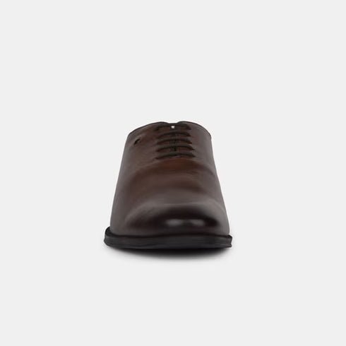 Bata Red Label Brown Formal Shoes For Men
