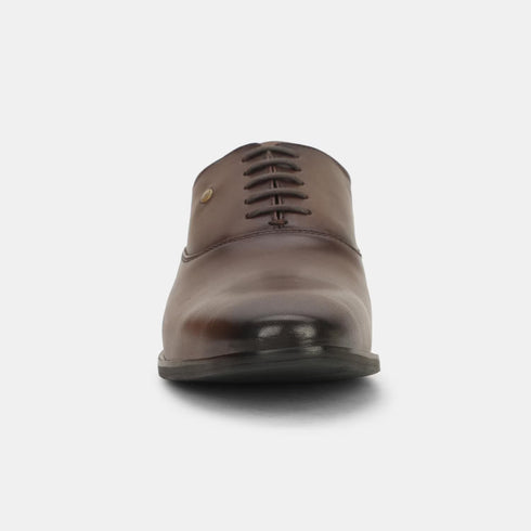 Hush Puppies Dark Brown Oxford Formal Shoes For Men (Style 8344245)
