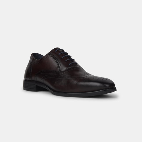 Bata Red Label Brown Formal Shoes For Men (Style 8344332)
