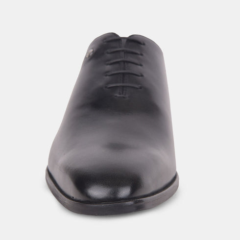 Hush Puppies Black Derby Formal Shoes For Men (Style 8346102)
