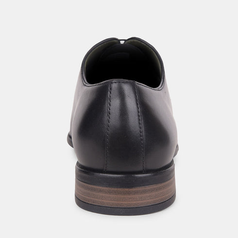 Hush Puppies Black Derby Formal Shoes For Men (Style 8346102)