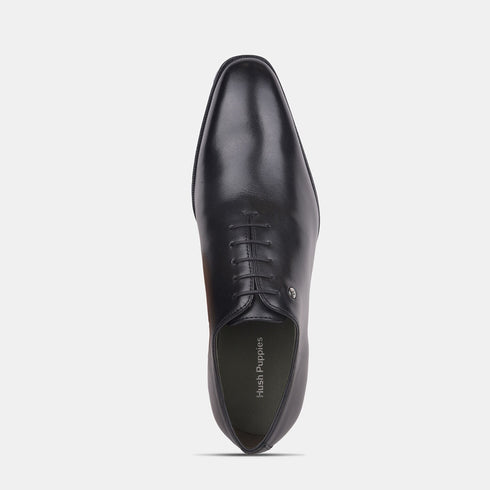 Hush Puppies Black Derby Formal Shoes For Men (Style 8346102)