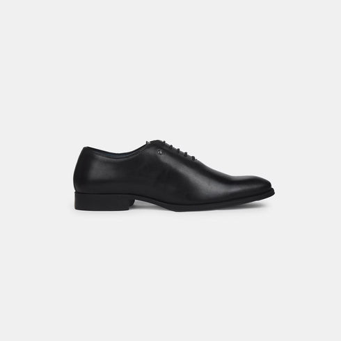Bata Red Label Black Formal Shoes For Men (Style 8346114)