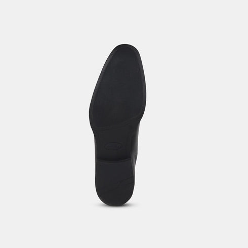 Bata Red Label Black Formal Shoes For Men (Style 8346114)
