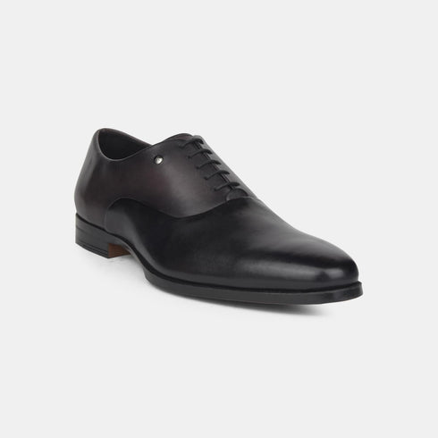 Hush Puppies Black Oxford Formal Shoes For Men (Style 8346127)