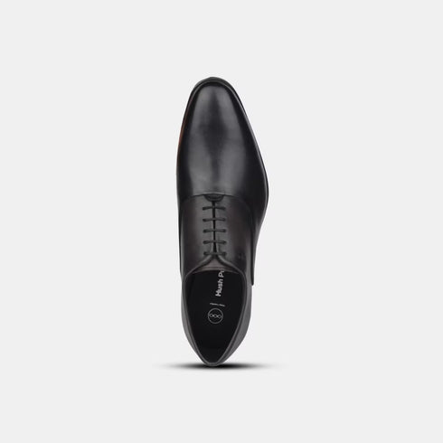 Hush Puppies Black Oxford Formal Shoes For Men (Style 8346127)