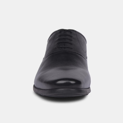 Hush Puppies Black Oxford Formal Shoes For Men (Style 8346234)