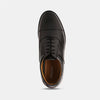 Bata Black Leather Formal Oxford-Style Shoes For Men